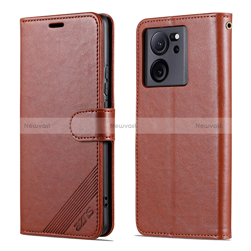 Leather Case Stands Flip Cover Holder YZ3 for Xiaomi Mi 13T 5G