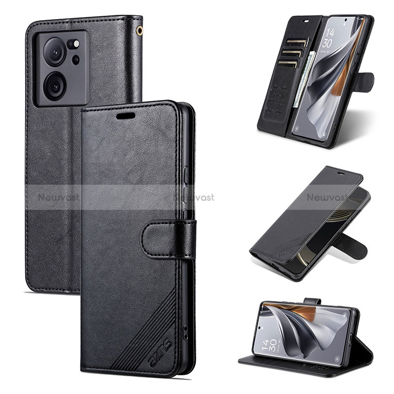 Leather Case Stands Flip Cover Holder YZ3 for Xiaomi Mi 13T 5G