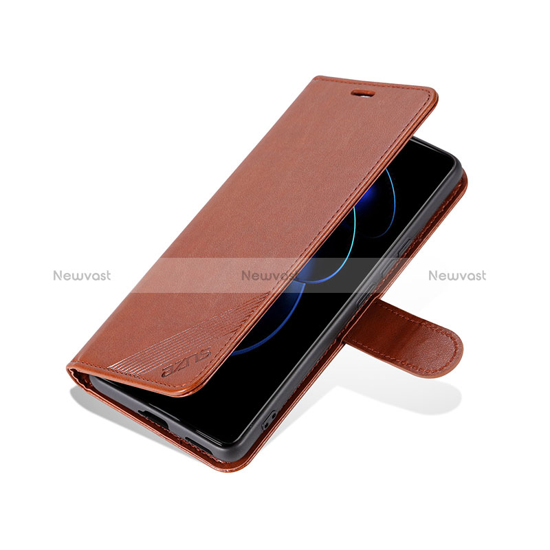 Leather Case Stands Flip Cover Holder YZ4 for Huawei Honor 80 GT 5G