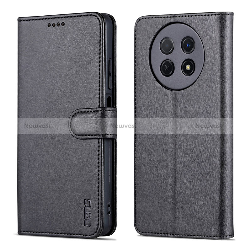 Leather Case Stands Flip Cover Holder YZ4 for Huawei Nova Y91