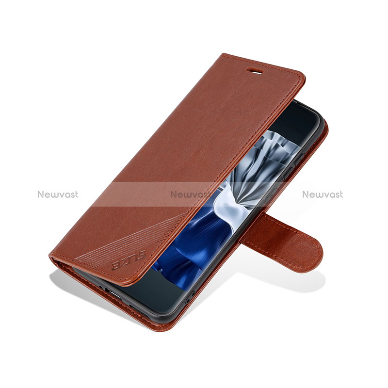 Leather Case Stands Flip Cover Holder YZ4 for Huawei P60