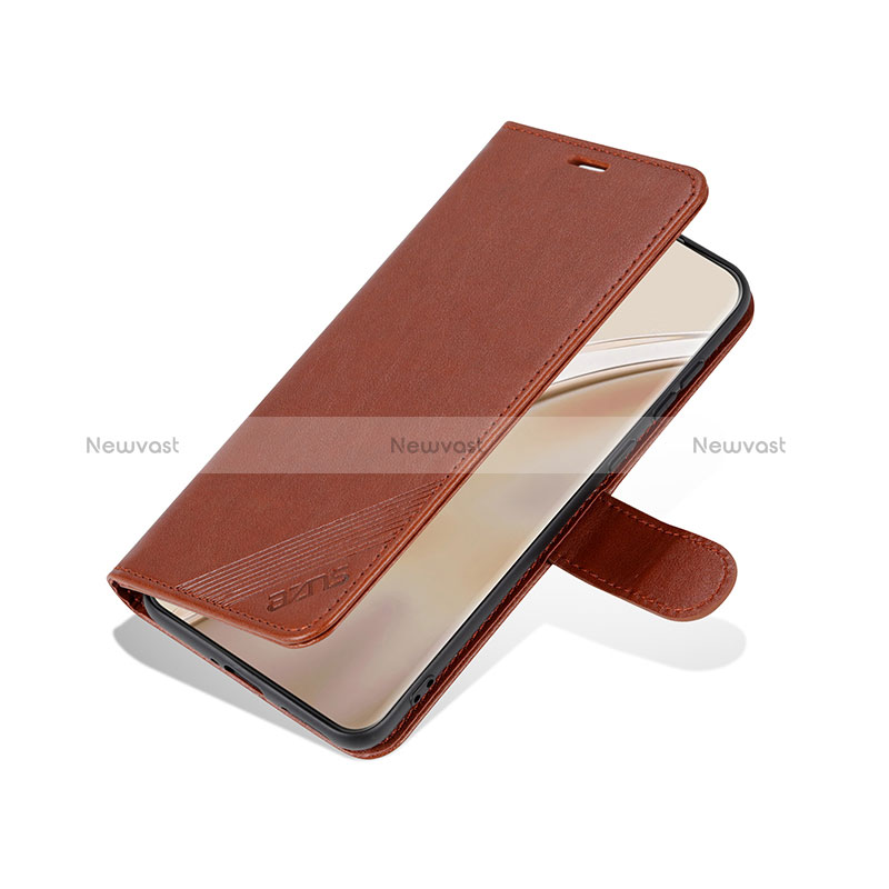 Leather Case Stands Flip Cover Holder YZ4 for Huawei P60 Art