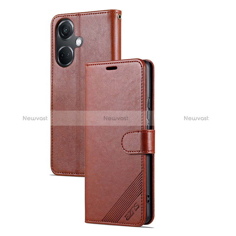 Leather Case Stands Flip Cover Holder YZ4 for OnePlus Nord CE 3 5G