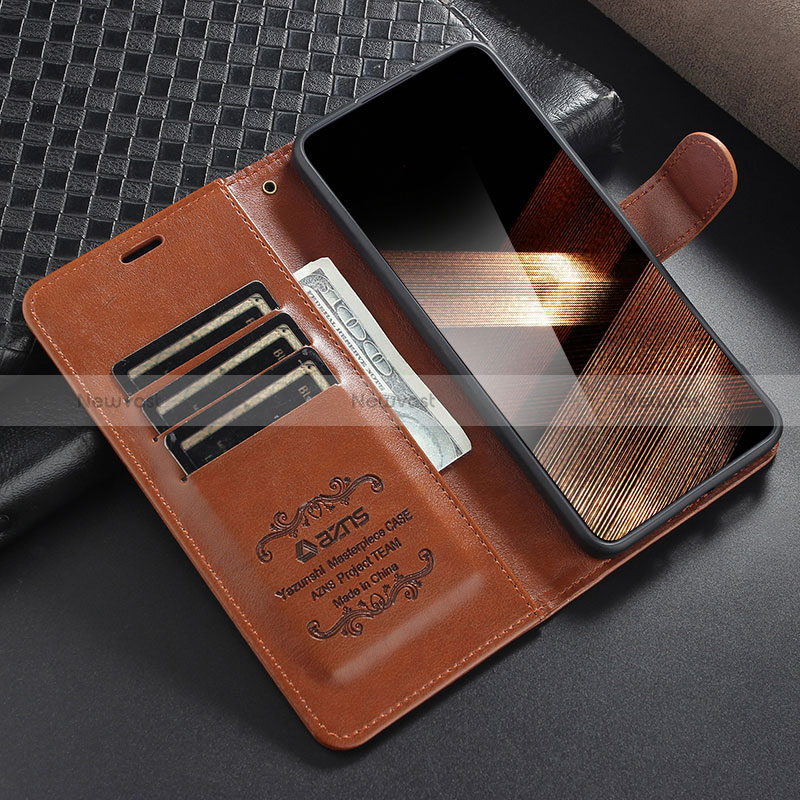 Leather Case Stands Flip Cover Holder YZ4 for Xiaomi Mi 13T 5G