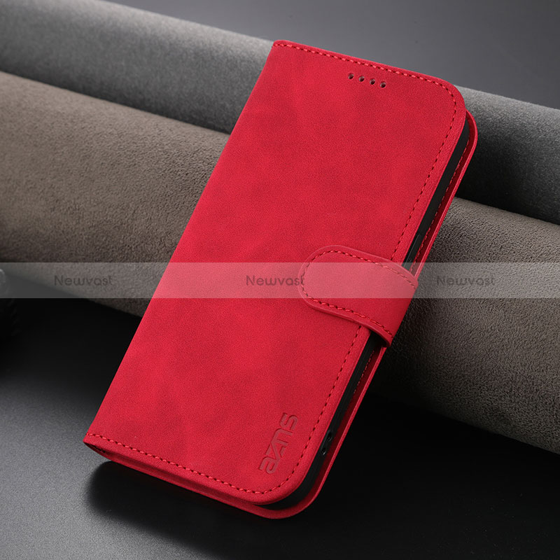 Leather Case Stands Flip Cover Holder YZ5 for Apple iPhone 14 Pro Max