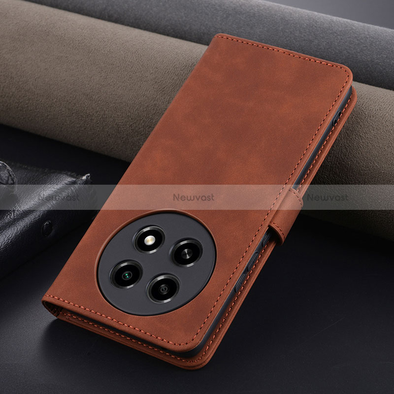 Leather Case Stands Flip Cover Holder YZ5 for Oppo A2 Pro 5G