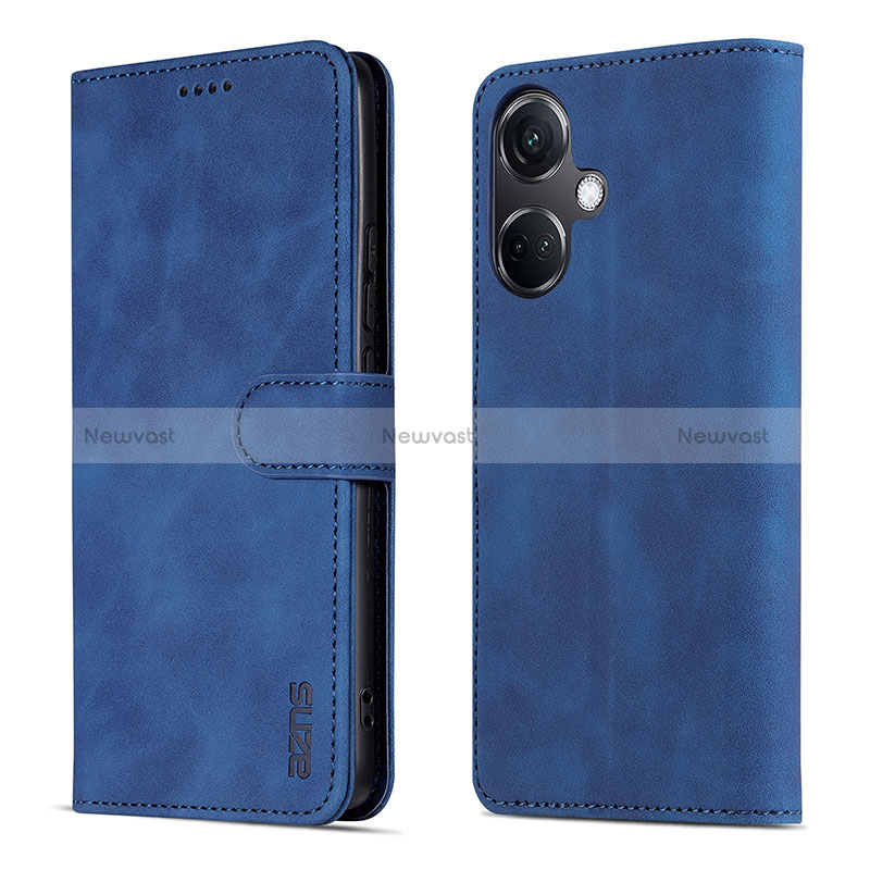 Leather Case Stands Flip Cover Holder YZ5 for Oppo K11 5G