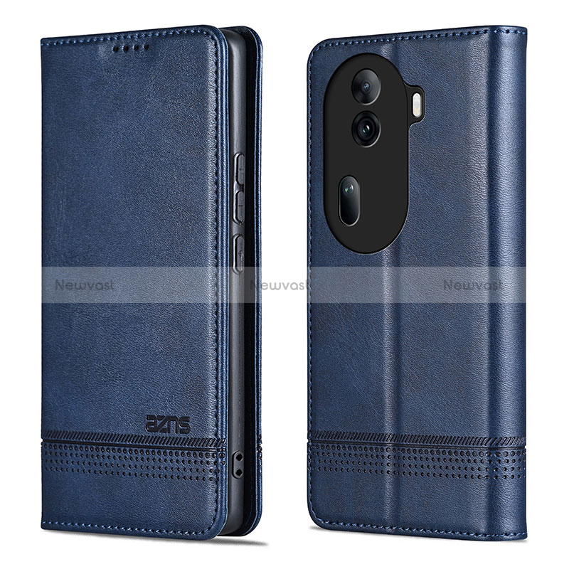 Leather Case Stands Flip Cover Holder YZ5 for Oppo Reno11 Pro 5G