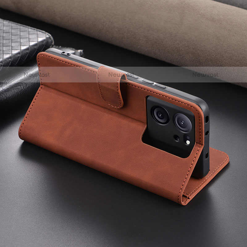 Leather Case Stands Flip Cover Holder YZ5 for Xiaomi Redmi K60 Ultra 5G