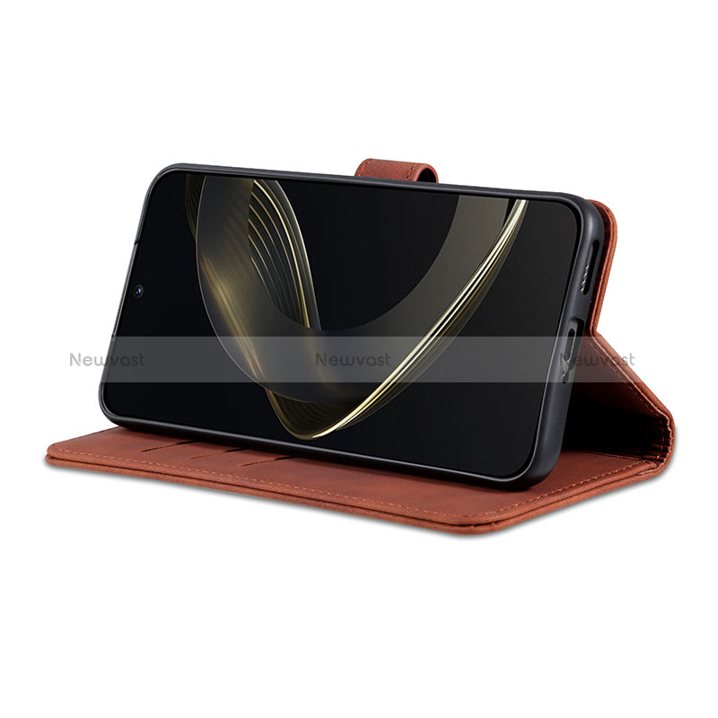 Leather Case Stands Flip Cover Holder YZ6 for Huawei Nova 11 Pro