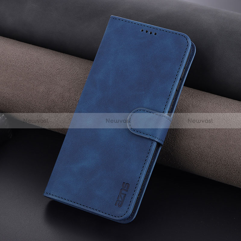 Leather Case Stands Flip Cover Holder YZ6 for Oppo Reno9 5G