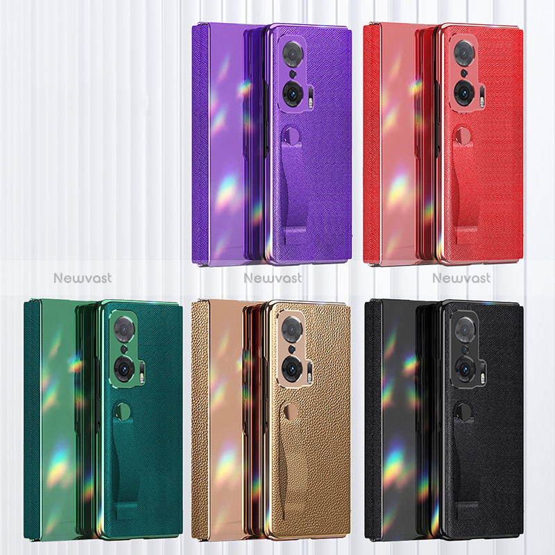 Leather Case Stands Flip Cover Holder ZL1 for Huawei Honor Magic V 5G