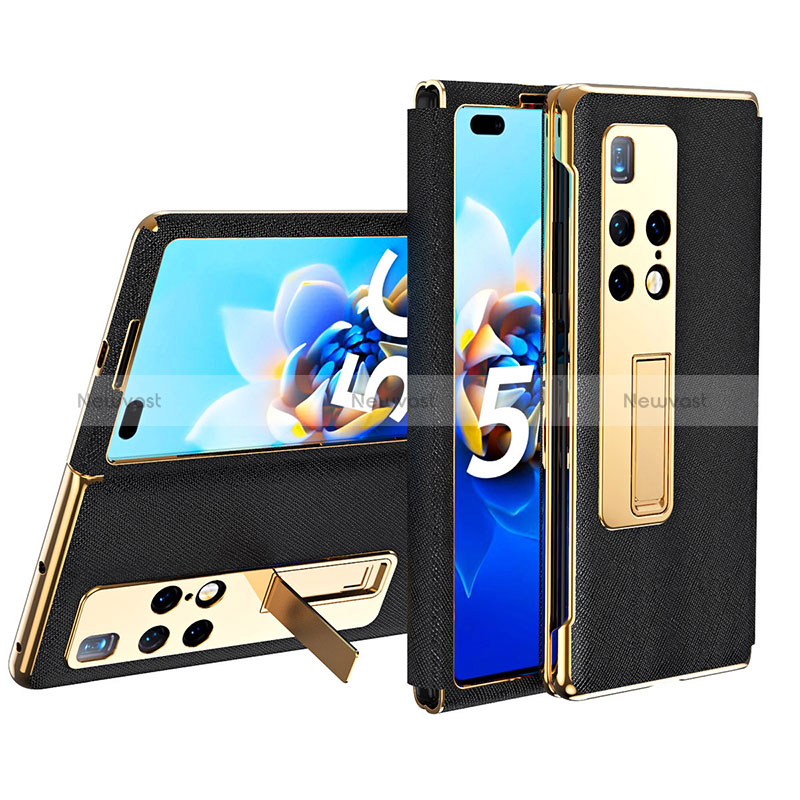 Leather Case Stands Flip Cover Holder ZL2 for Huawei Mate X2