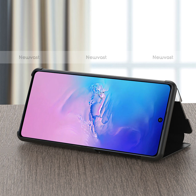 Leather Case Stands Flip Cover Holder ZL2 for Samsung Galaxy A91