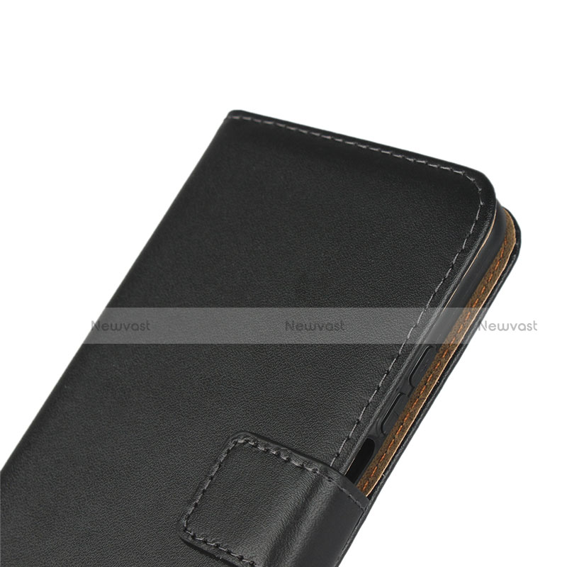 Leather Case Stands Flip Cover K01 for Huawei Honor 20S Black