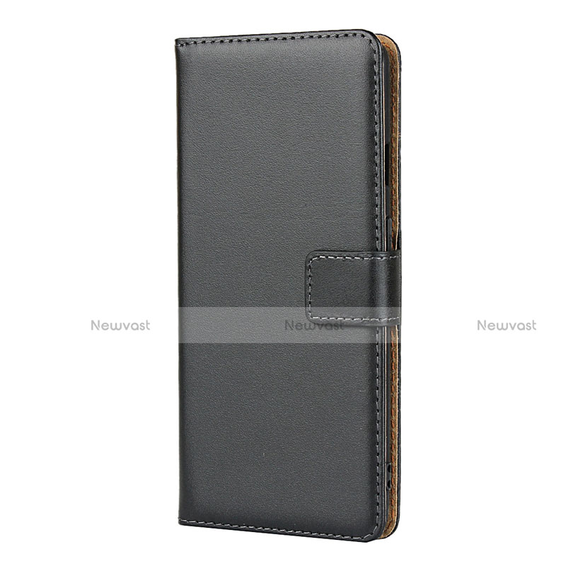 Leather Case Stands Flip Cover K01 for OnePlus 7T Black