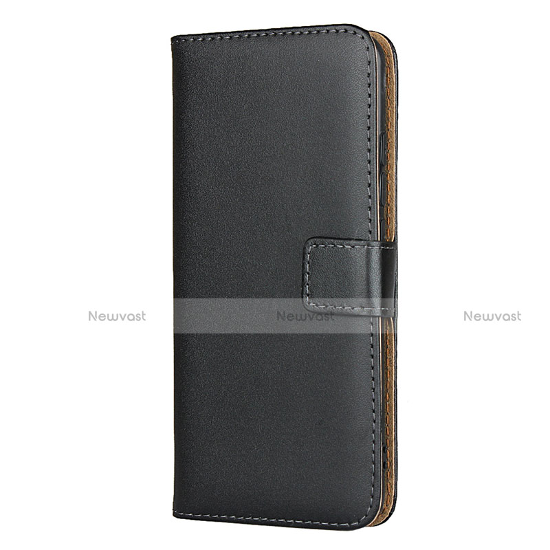 Leather Case Stands Flip Cover K01 for Xiaomi Mi Note 10 Black