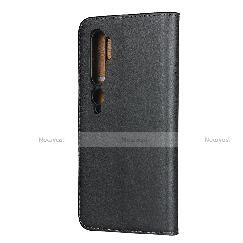 Leather Case Stands Flip Cover K01 for Xiaomi Mi Note 10 Pro Black
