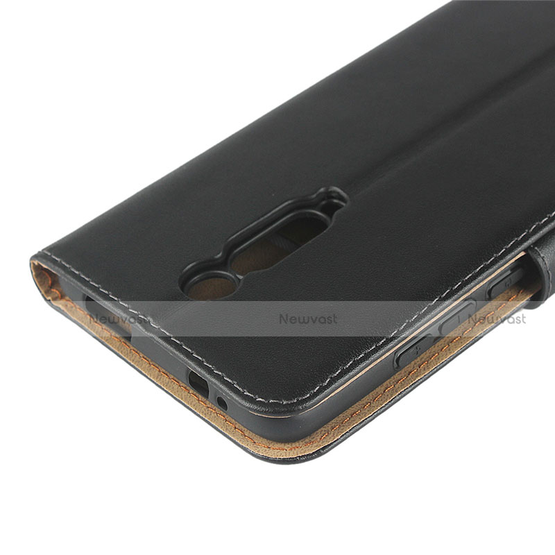 Leather Case Stands Flip Cover K01 for Xiaomi Redmi K20 Pro Black