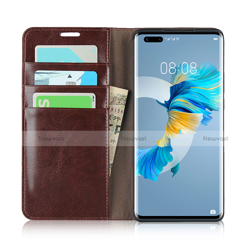 Leather Case Stands Flip Cover K02 Holder for Huawei Mate 40E Pro 4G