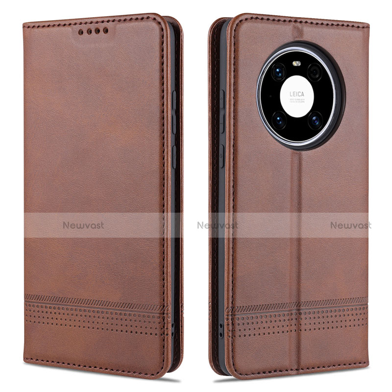 Leather Case Stands Flip Cover K03 Holder for Huawei Mate 40E 4G