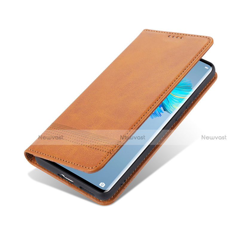 Leather Case Stands Flip Cover K03 Holder for Huawei Mate 40E 4G