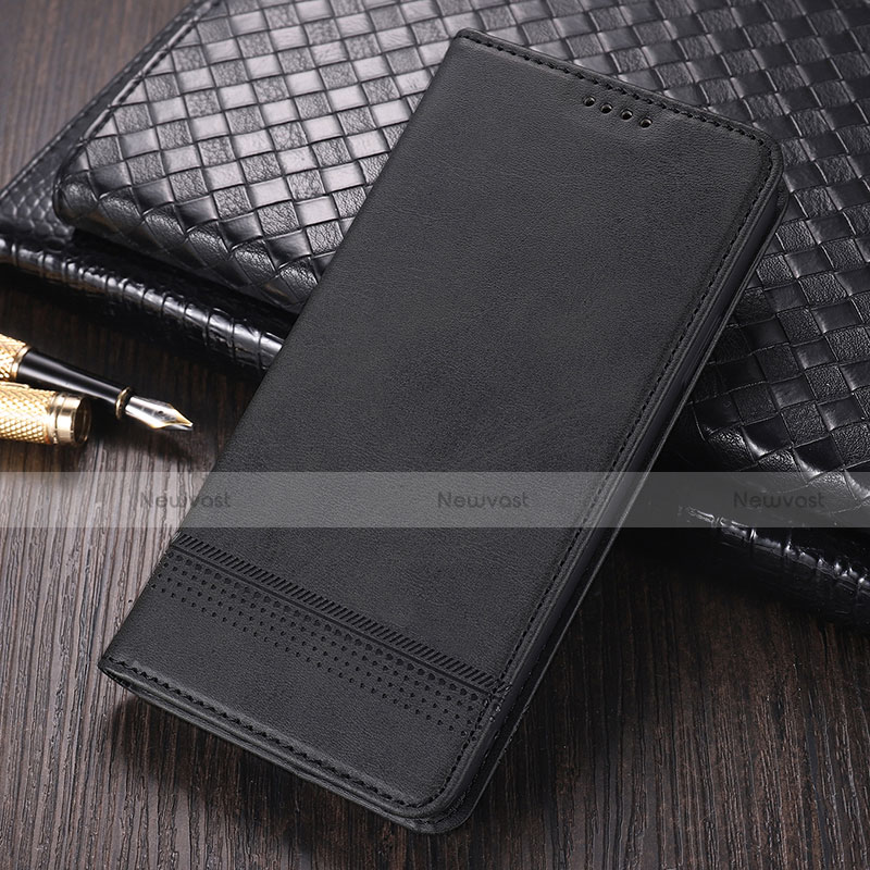 Leather Case Stands Flip Cover K03 Holder for Huawei Mate 40E 5G Black