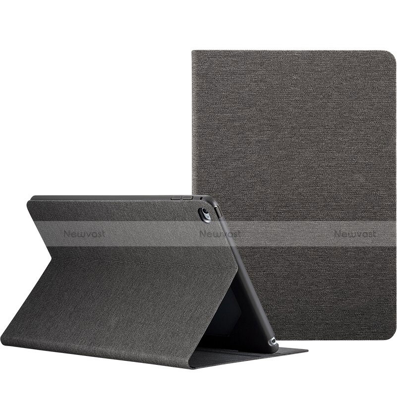 Leather Case Stands Flip Cover L01 for Apple iPad Mini 4 Black