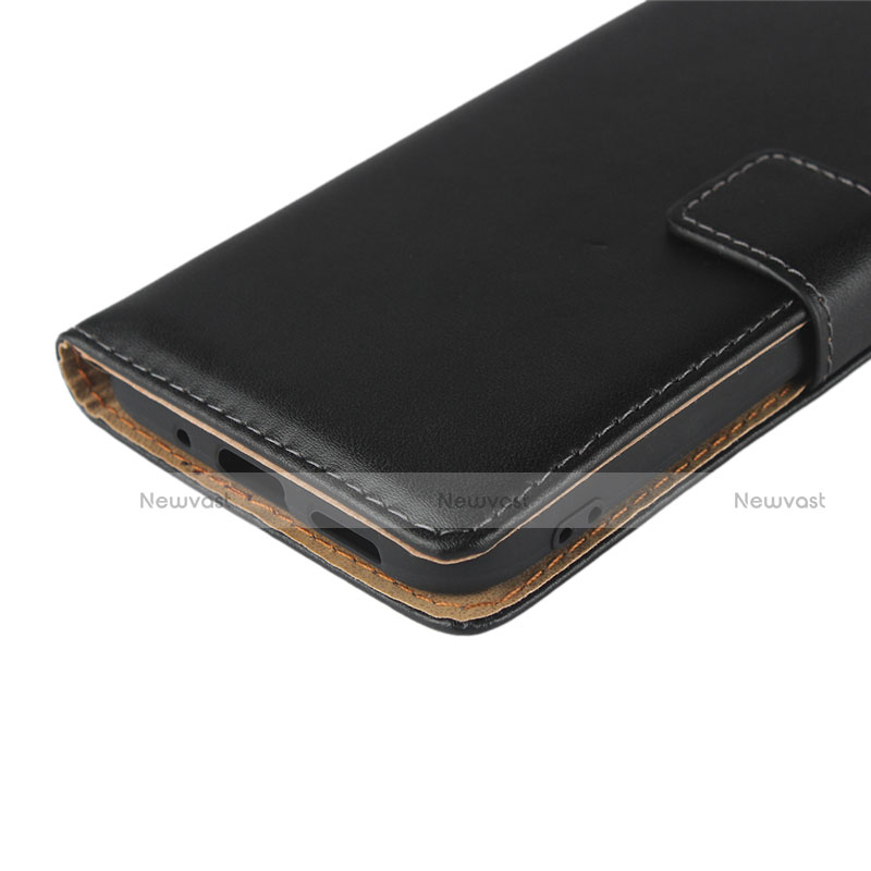 Leather Case Stands Flip Cover L01 for Huawei Honor Play 8 Black