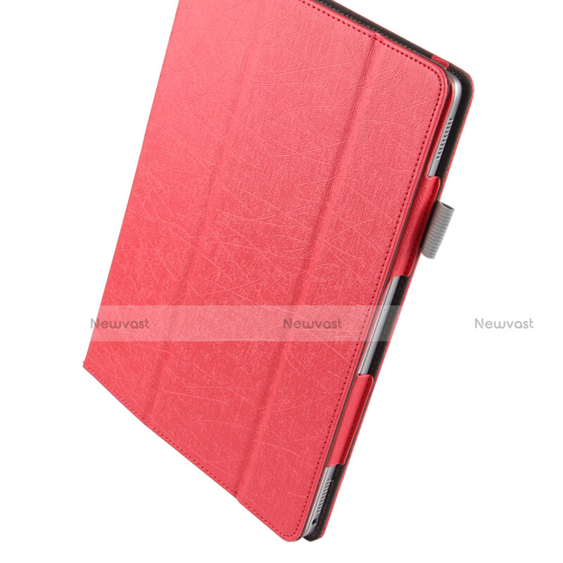 Leather Case Stands Flip Cover L01 for Huawei MediaPad M2 10.0 M2-A01 M2-A01W M2-A01L Red