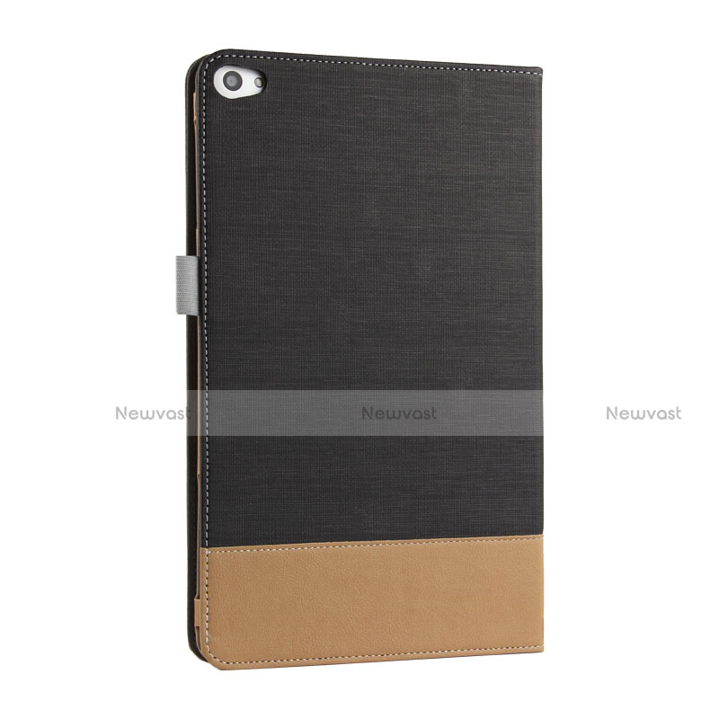 Leather Case Stands Flip Cover L01 for Huawei MediaPad M2 10.1 FDR-A03L FDR-A01W Black