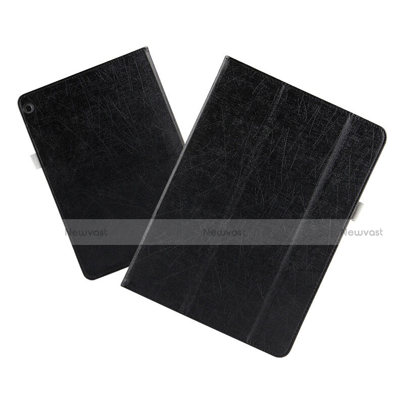 Leather Case Stands Flip Cover L01 for Huawei MediaPad M3 Lite 10.1 BAH-W09 Black