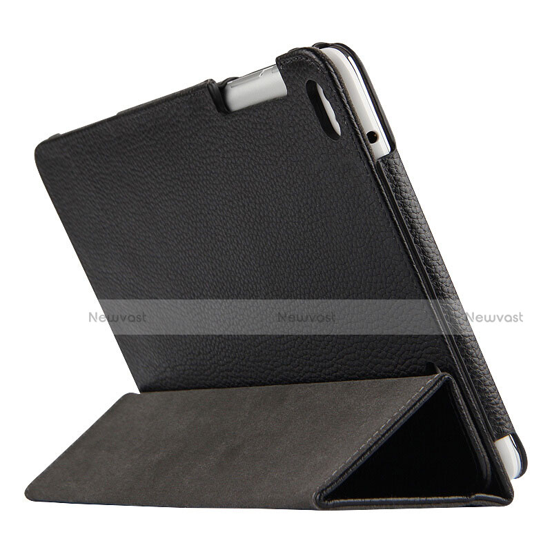 Leather Case Stands Flip Cover L01 for Huawei Mediapad T1 10 Pro T1-A21L T1-A23L Black