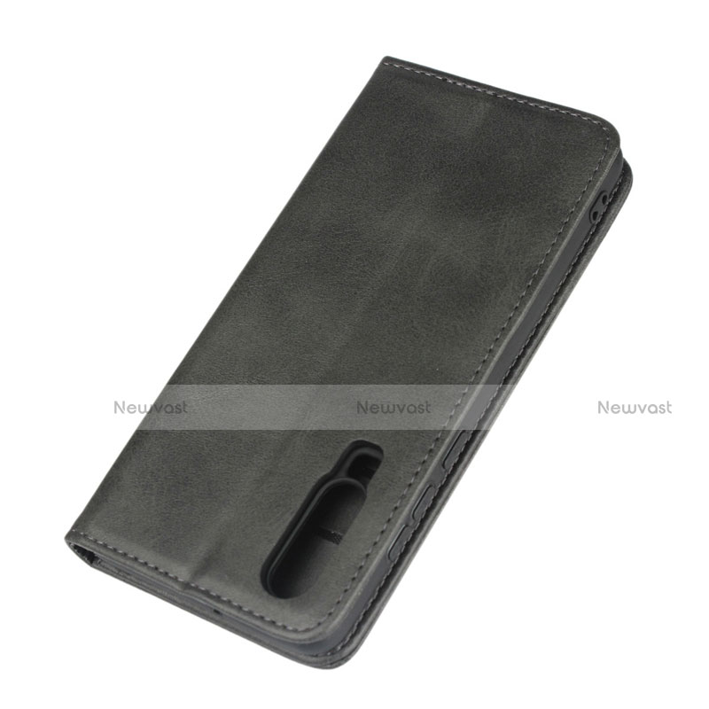 Leather Case Stands Flip Cover L01 for Huawei P30 Black