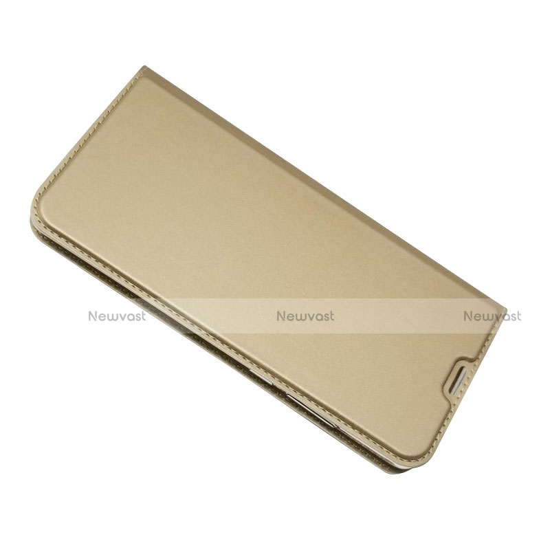 Leather Case Stands Flip Cover L01 for Huawei P30 Pro Gold