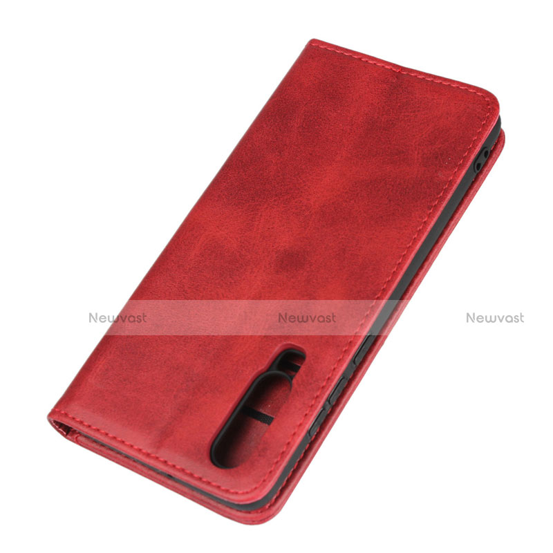 Leather Case Stands Flip Cover L01 for Huawei P30 Red