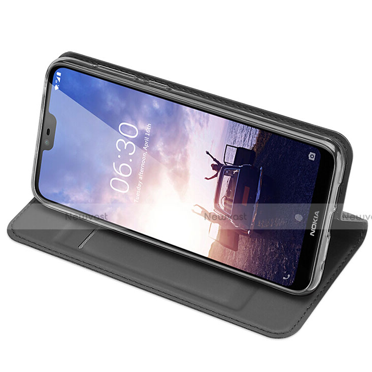 Leather Case Stands Flip Cover L01 for Nokia X6