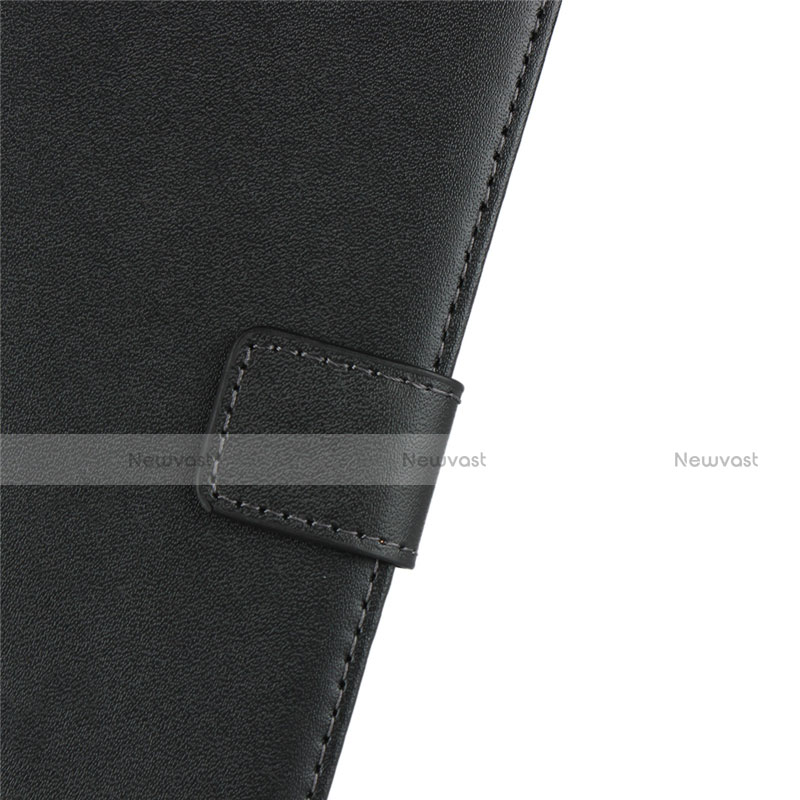 Leather Case Stands Flip Cover L01 for Oppo K1 Black