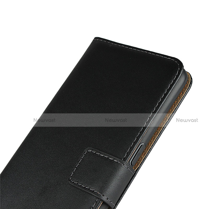 Leather Case Stands Flip Cover L01 for Oppo R15X Black