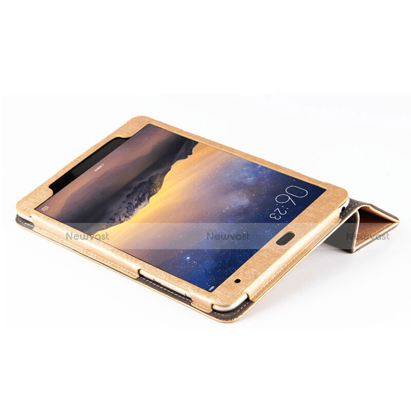 Leather Case Stands Flip Cover L01 for Xiaomi Mi Pad 3 Gold