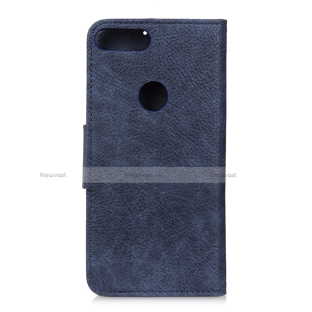 Leather Case Stands Flip Cover L01 Holder for Alcatel 1S (2019)