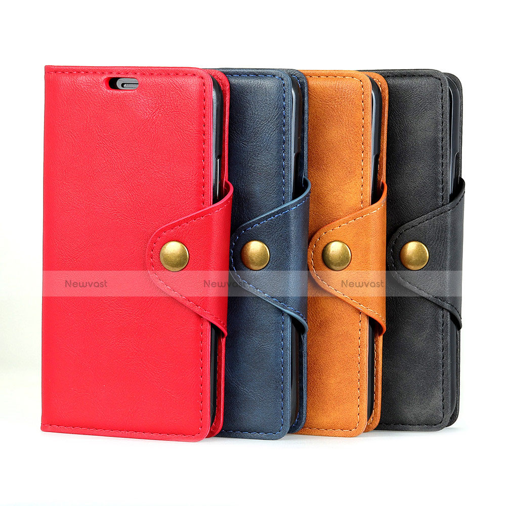 Leather Case Stands Flip Cover L01 Holder for Asus ZenFone Live L1 ZA550KL