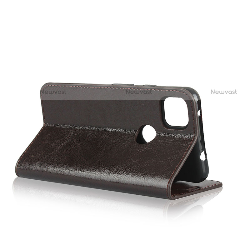 Leather Case Stands Flip Cover L01 Holder for Google Pixel 4a