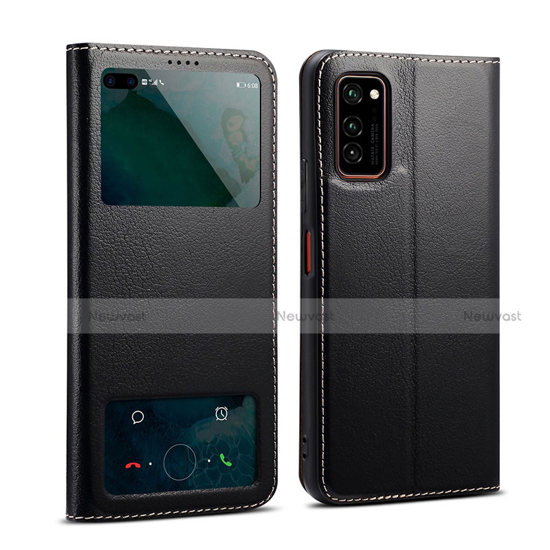 Leather Case Stands Flip Cover L01 Holder for Huawei Honor V30 Pro 5G