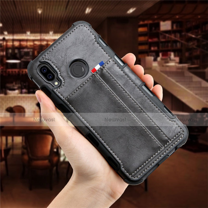 Leather Case Stands Flip Cover L01 Holder for Huawei Nova 3e