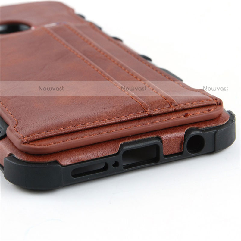 Leather Case Stands Flip Cover L01 Holder for Huawei P20 Lite