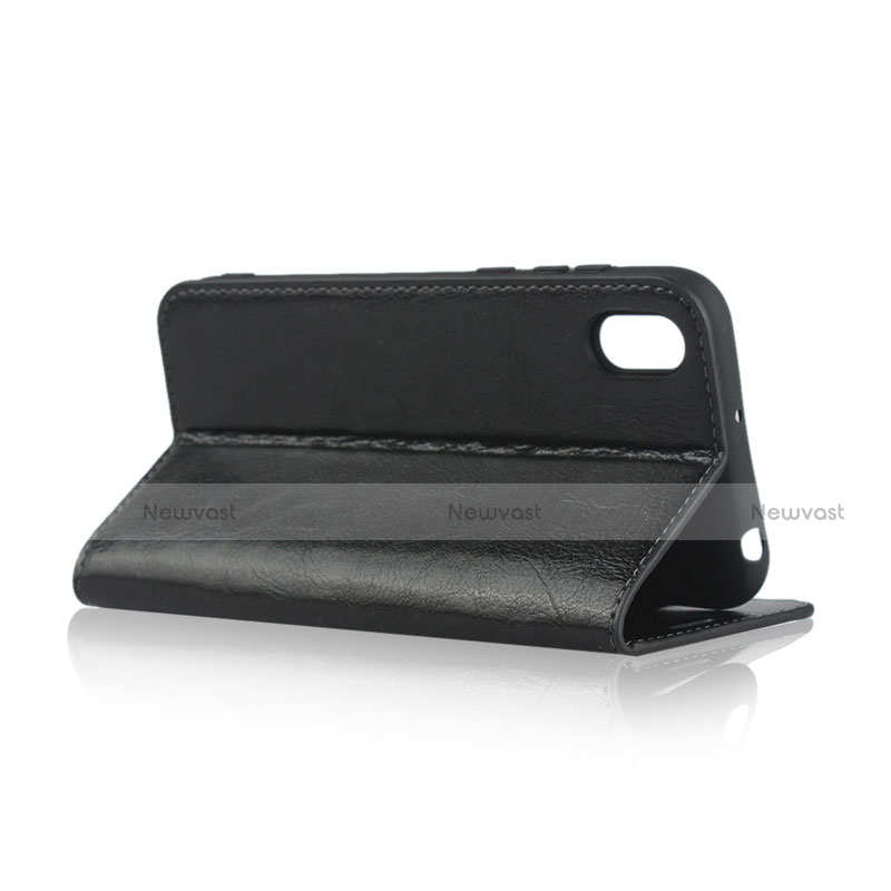 Leather Case Stands Flip Cover L01 Holder for Huawei Y5 (2019)