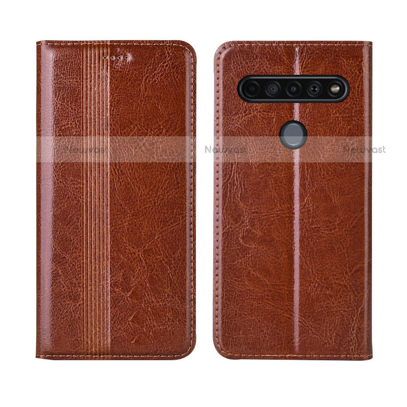 Leather Case Stands Flip Cover L01 Holder for LG K41S