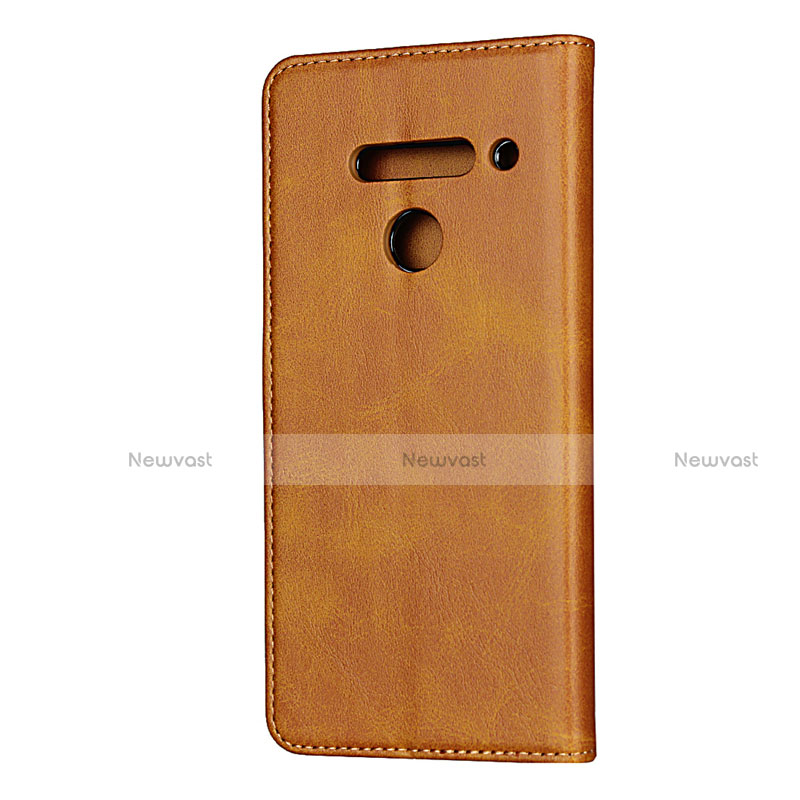 Leather Case Stands Flip Cover L01 Holder for LG V50 ThinQ 5G