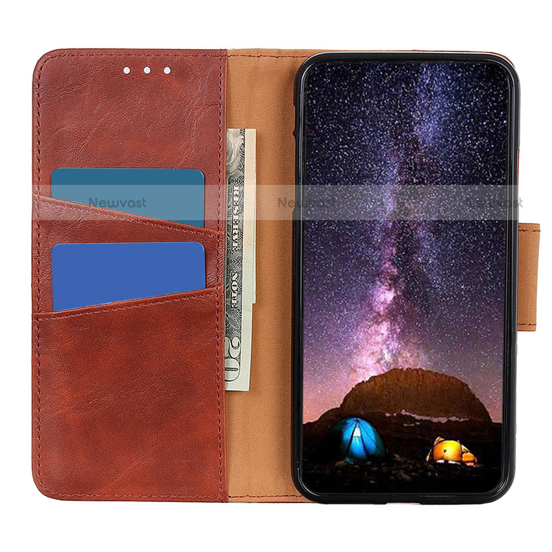 Leather Case Stands Flip Cover L01 Holder for Motorola Moto Edge